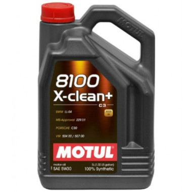 MOTUL 8100 X-CLEAN + 5W30 5L